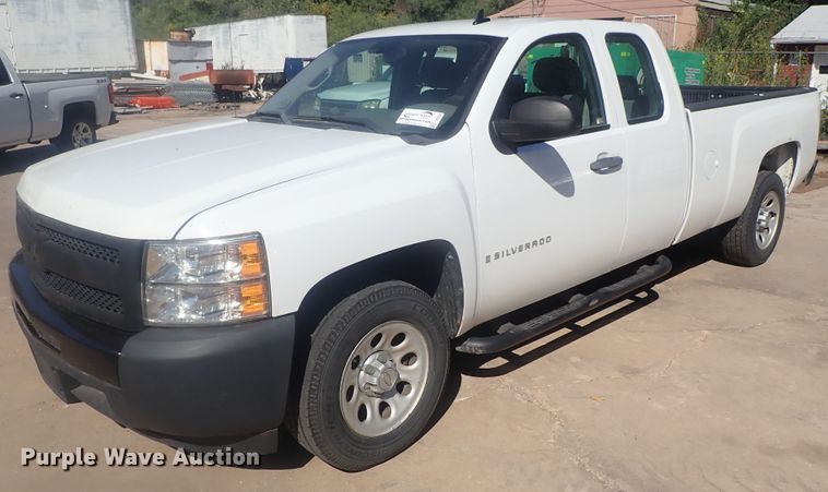 image for item DE0838 2009 Chevrolet Silverado 1500  Ext. Cab pickup truck