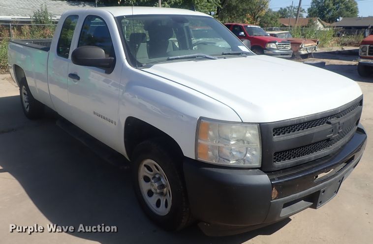 image for item DE0838 2009 Chevrolet Silverado 1500  Ext. Cab pickup truck