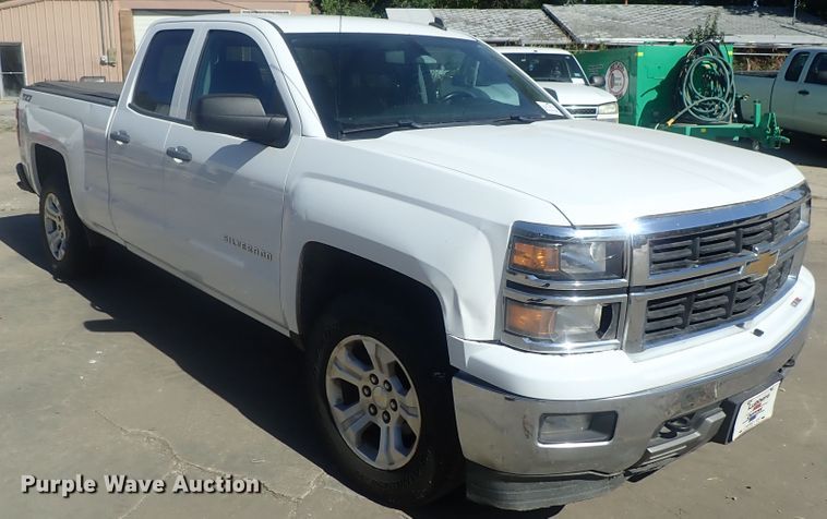 image for item DE0840 2014 Chevrolet Silverado 1500  Double Cab pickup truck