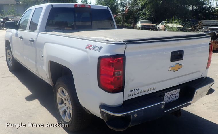 image for item DE0840 2014 Chevrolet Silverado 1500  Double Cab pickup truck
