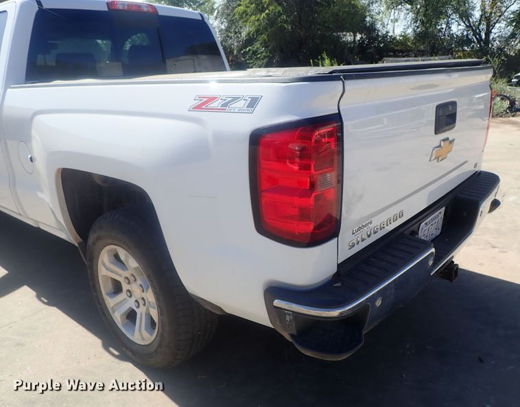 image for item DE0840 2014 Chevrolet Silverado 1500  Double Cab pickup truck