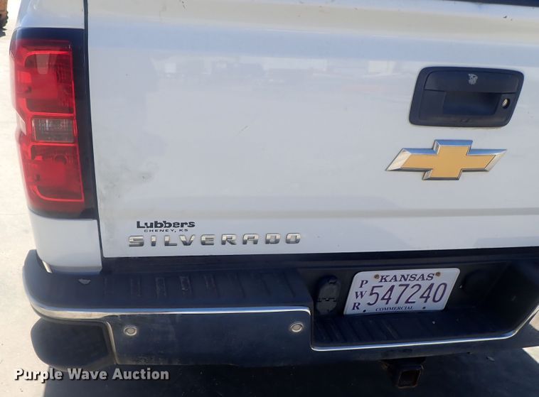 image for item DE0840 2014 Chevrolet Silverado 1500  Double Cab pickup truck