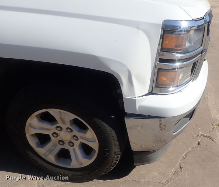 image for item DE0840 2014 Chevrolet Silverado 1500  Double Cab pickup truck