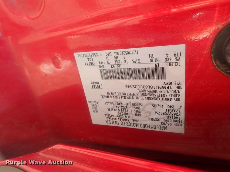 image for item DE0843 2003 Ford Expedition Eddie Bauer  SUV