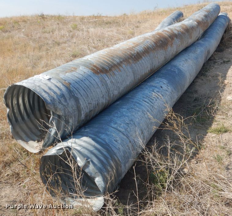 image for item DG4590 (4) steel culverts