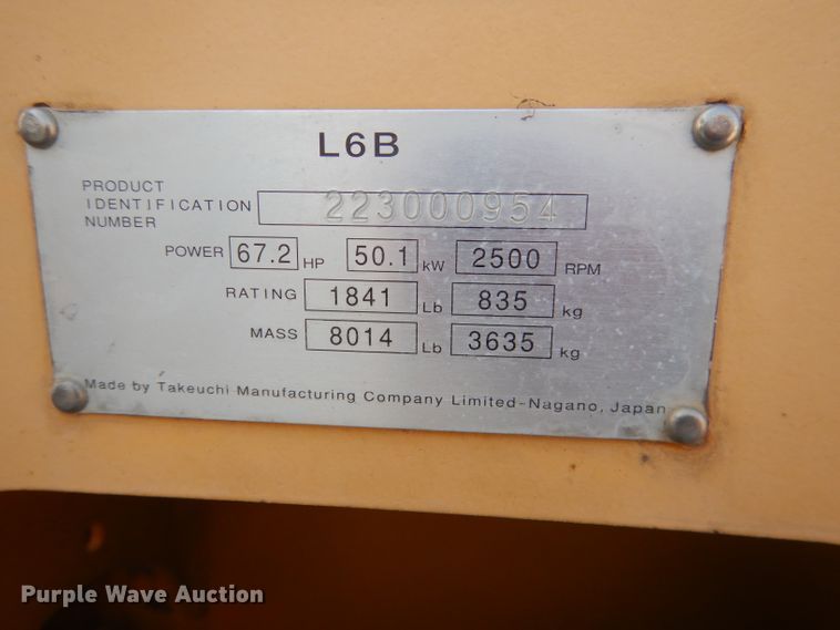 image for item DG4594 Gehl CTL65  tracked skid steer loader