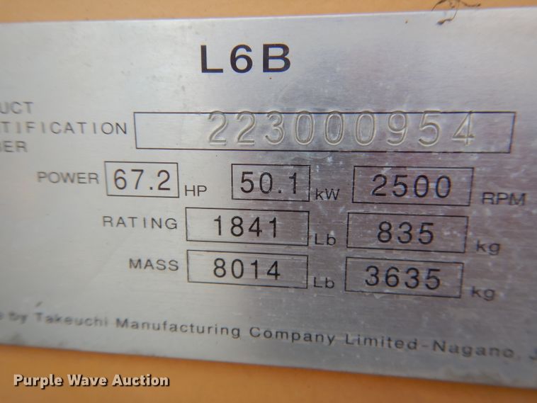 image for item DG4594 Gehl CTL65  tracked skid steer loader