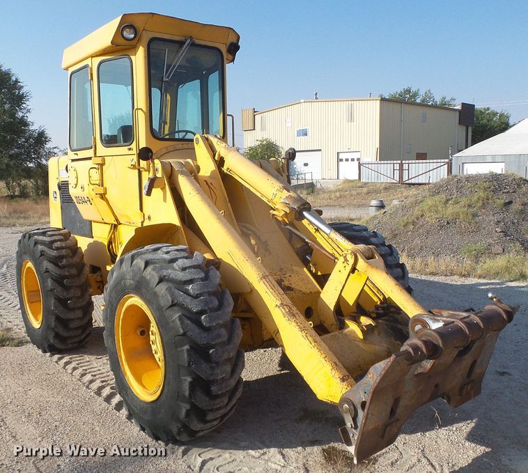 image for item DG8306 1976 John Deere 544B  wheel loader