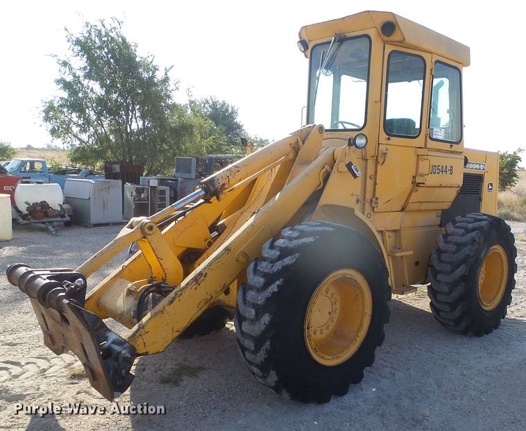 image for item DG8306 1976 John Deere 544B  wheel loader