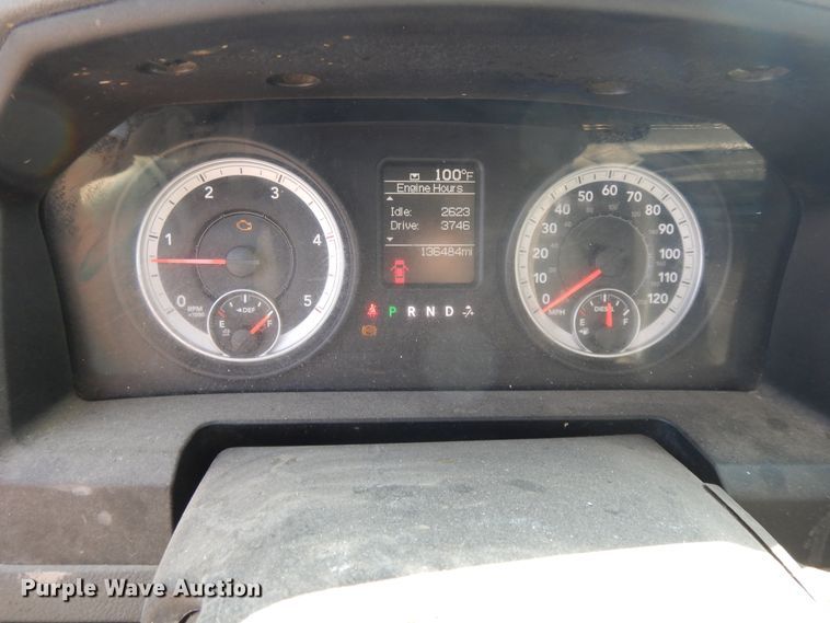 image for item DH0062 2013 Dodge Ram 5500HD  Crew Cab flatbed truck