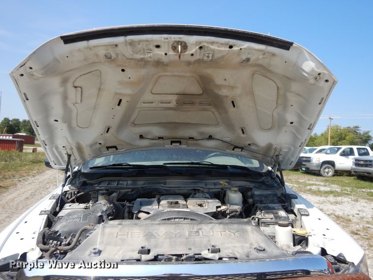 image for item DH0062 2013 Dodge Ram 5500HD  Crew Cab flatbed truck