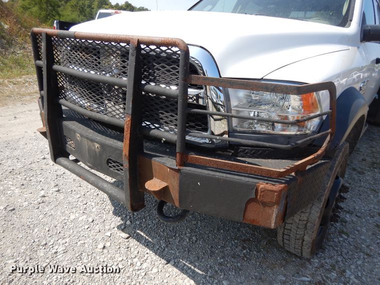 image for item DH0062 2013 Dodge Ram 5500HD  Crew Cab flatbed truck