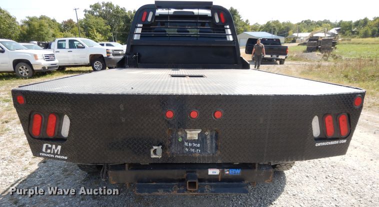 image for item DH0062 2013 Dodge Ram 5500HD  Crew Cab flatbed truck