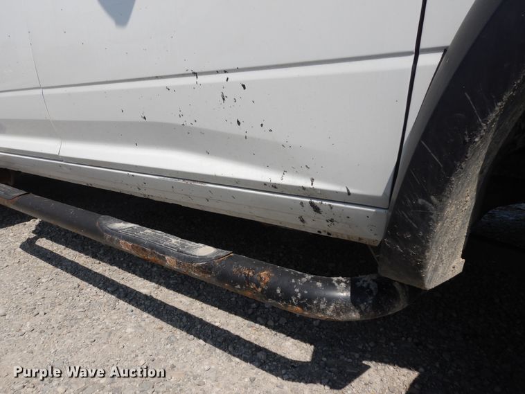 image for item DH0062 2013 Dodge Ram 5500HD  Crew Cab flatbed truck