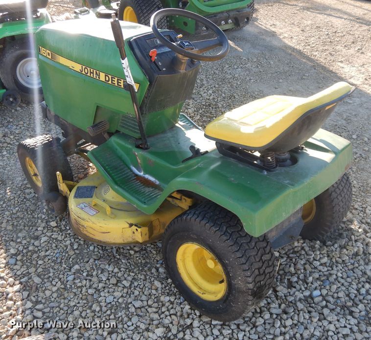 image for item DH0109 John Deere 160 lawn mower