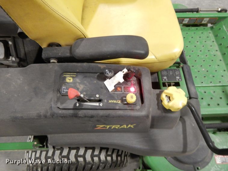 image for item DH0112 John Deere Ztrak 737 ZTR lawn mower