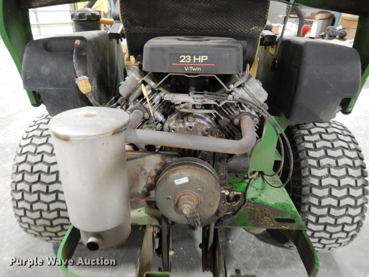 image for item DH0112 John Deere Ztrak 737 ZTR lawn mower