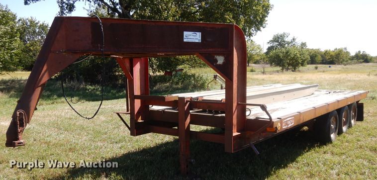image for item DH0122 1977 Hillsboro equipment trailer