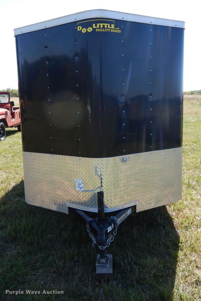image for item DH0127 2014 Doolittle enclosed cargo trailer