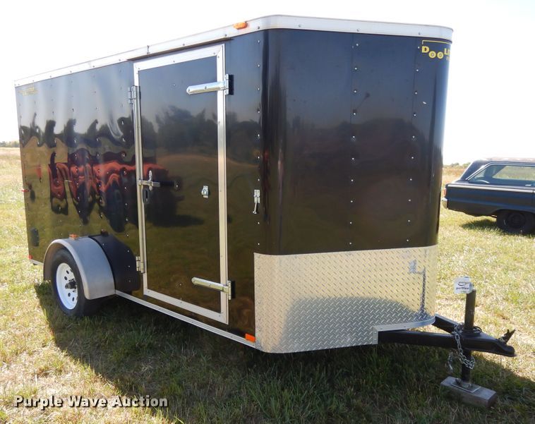 image for item DH0127 2014 Doolittle enclosed cargo trailer