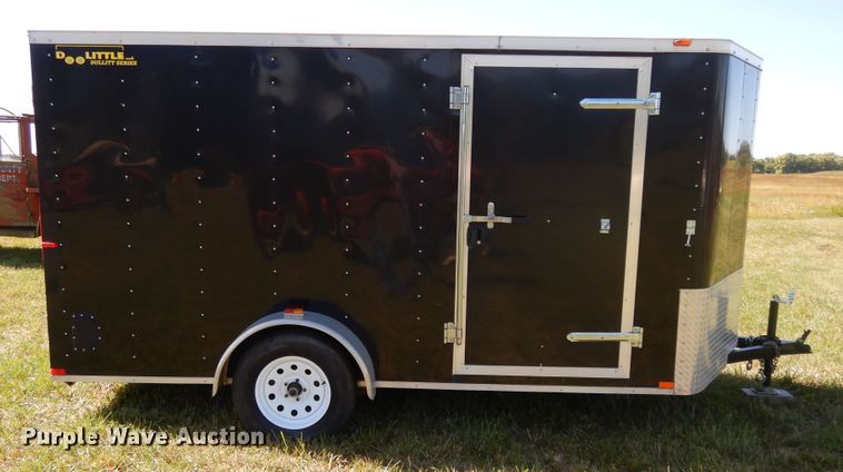 image for item DH0127 2014 Doolittle enclosed cargo trailer