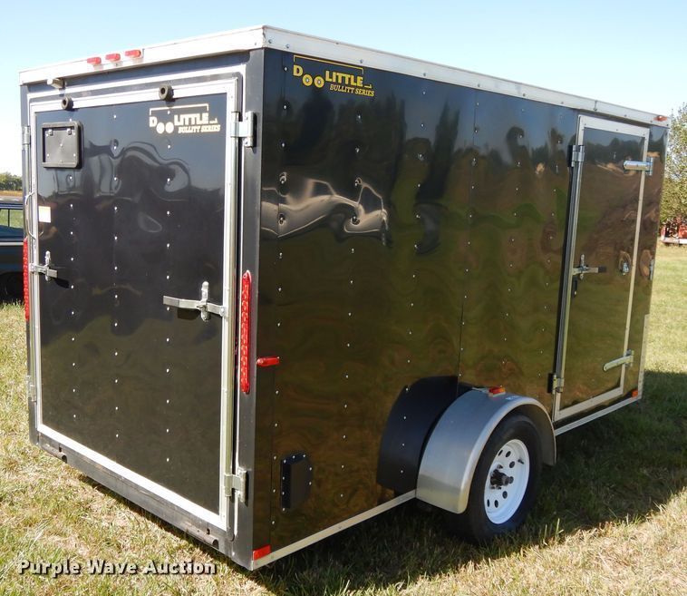 image for item DH0127 2014 Doolittle enclosed cargo trailer