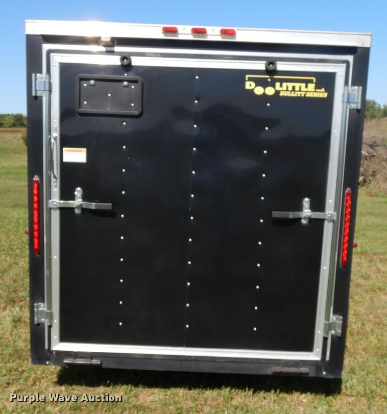 image for item DH0127 2014 Doolittle enclosed cargo trailer