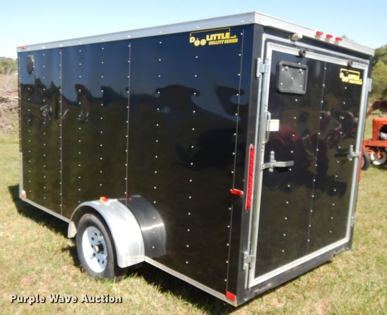 image for item DH0127 2014 Doolittle enclosed cargo trailer