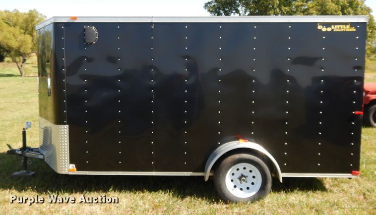 image for item DH0127 2014 Doolittle enclosed cargo trailer