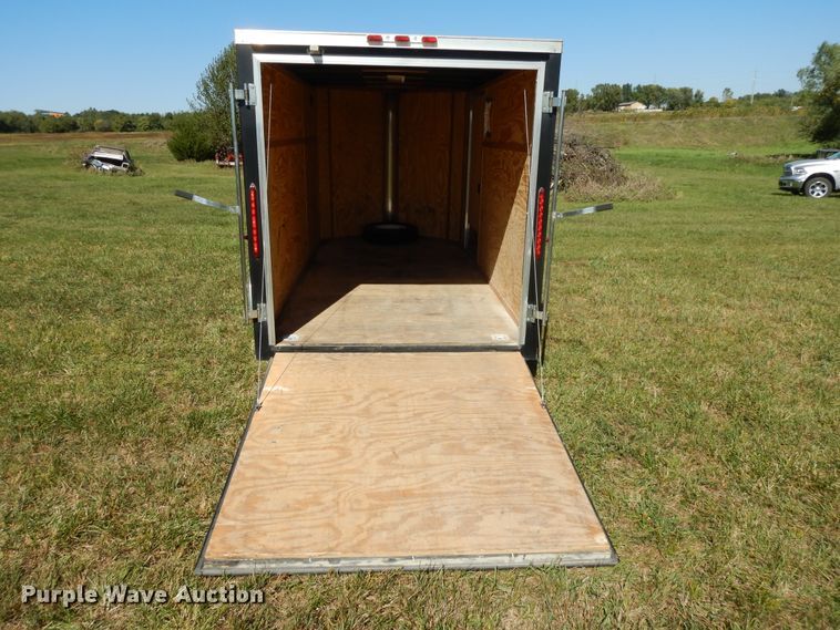 image for item DH0127 2014 Doolittle enclosed cargo trailer