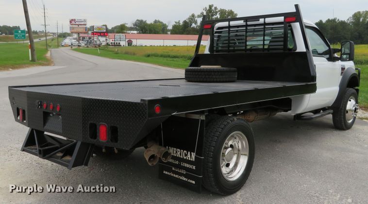 image for item DH1218 2008 Ford F550 Super Duty XL  flatbed truck