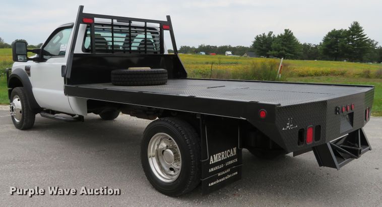 image for item DH1218 2008 Ford F550 Super Duty XL  flatbed truck