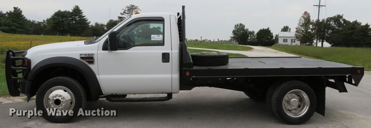 image for item DH1218 2008 Ford F550 Super Duty XL  flatbed truck