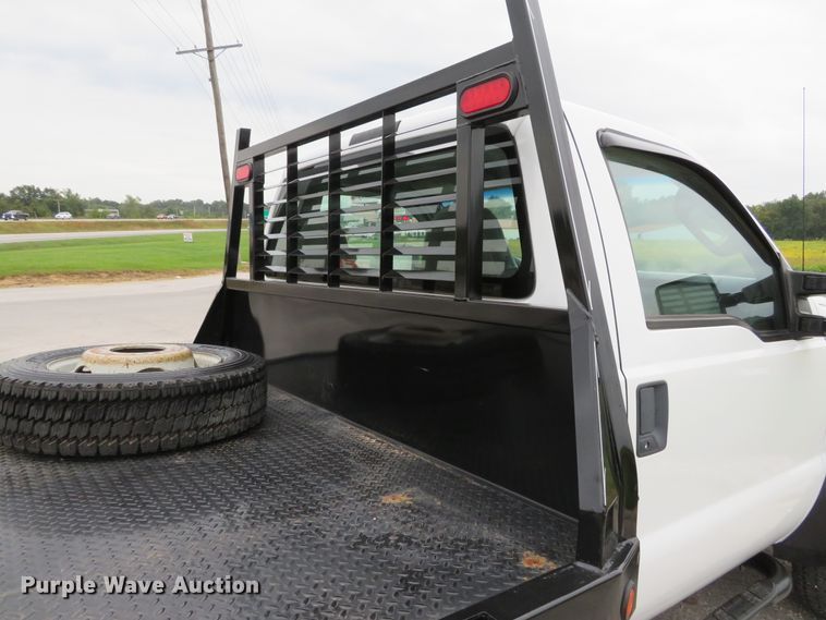 image for item DH1218 2008 Ford F550 Super Duty XL  flatbed truck