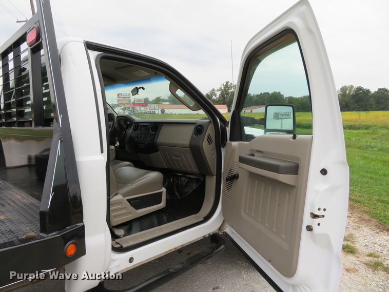 image for item DH1218 2008 Ford F550 Super Duty XL  flatbed truck