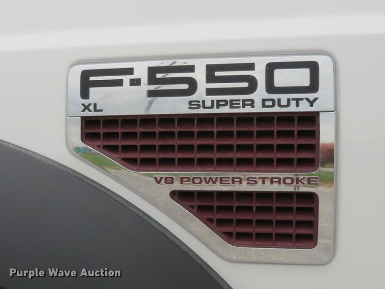 image for item DH1218 2008 Ford F550 Super Duty XL  flatbed truck