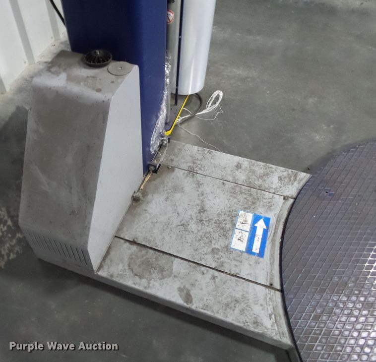 image for item DH3938 Crown Rotopac Rotoplat 108-508 automatic pallet shrink wrap machine