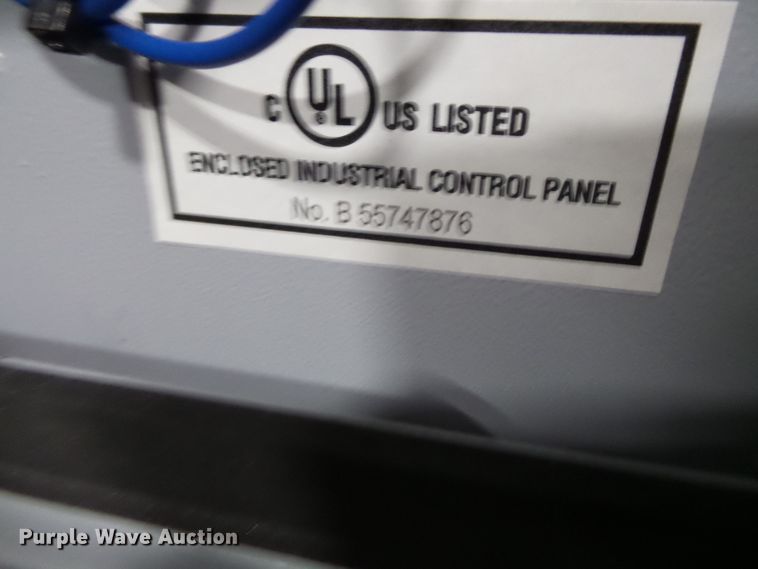 image for item DH3938 Crown Rotopac Rotoplat 108-508 automatic pallet shrink wrap machine