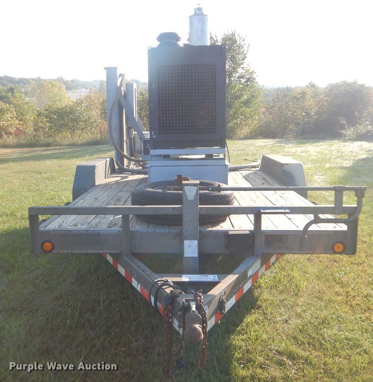 image for item DI0470 Shop built utility trailer with generator