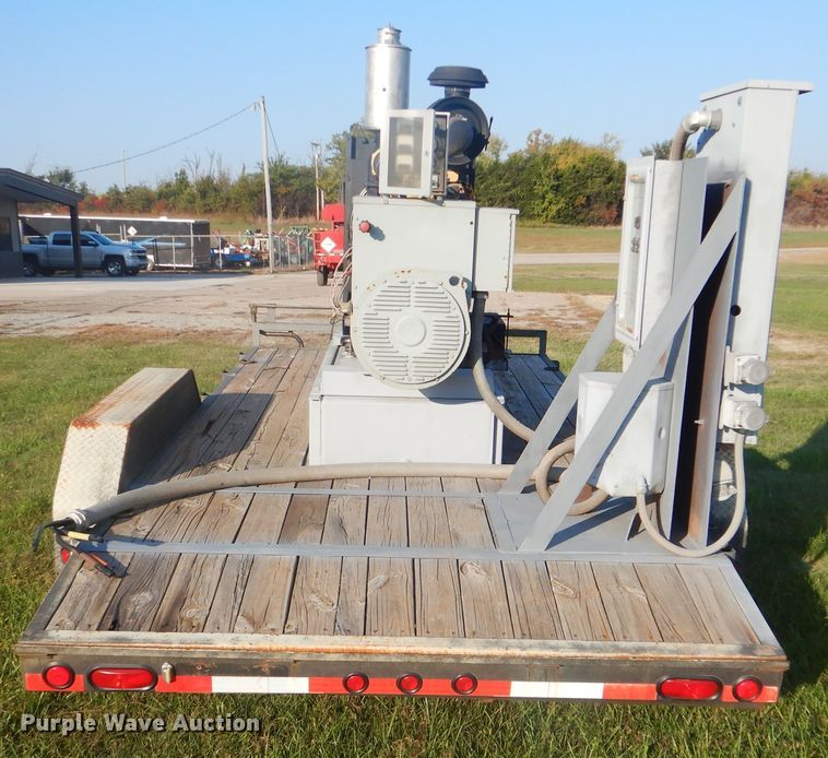 image for item DI0470 Shop built utility trailer with generator