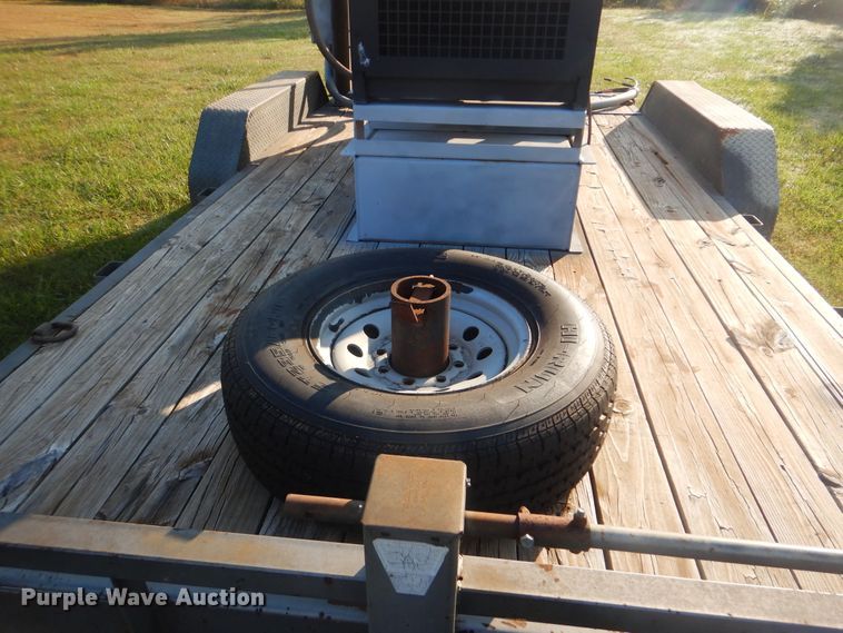 image for item DI0470 Shop built utility trailer with generator