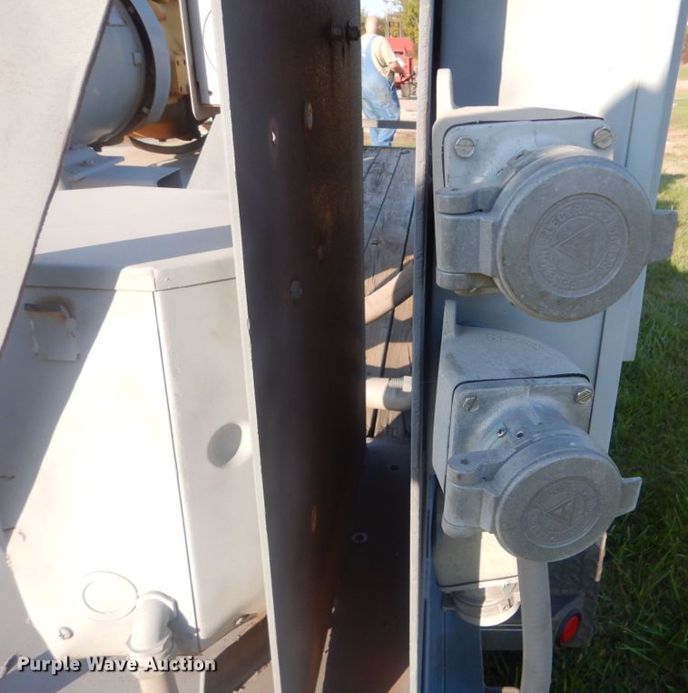 image for item DI0470 Shop built utility trailer with generator