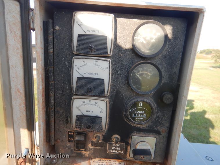 image for item DI0470 Shop built utility trailer with generator