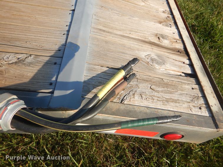 image for item DI0470 Shop built utility trailer with generator