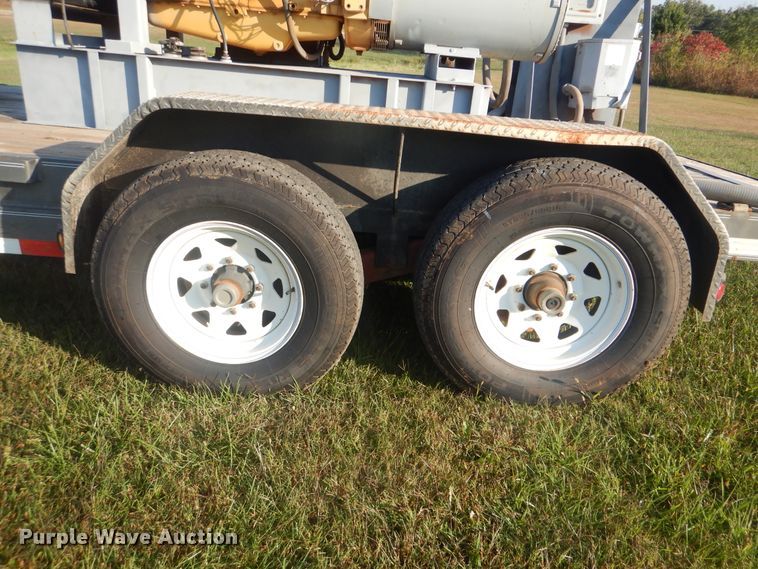 image for item DI0470 Shop built utility trailer with generator