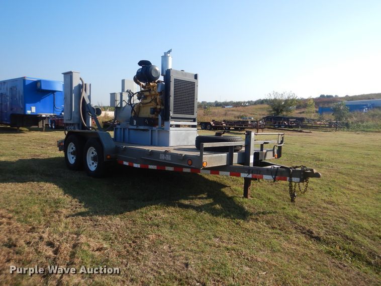 image for item DI0470 Shop built utility trailer with generator