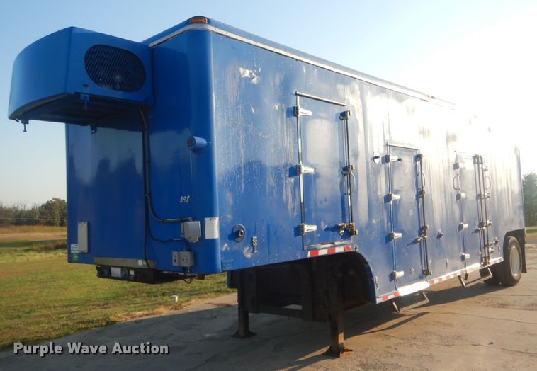 image for item DI0471 2005 Clark refrigerated van trailer