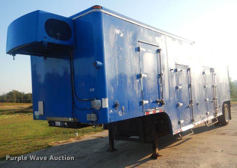 image for item DI0471 2005 Clark refrigerated van trailer