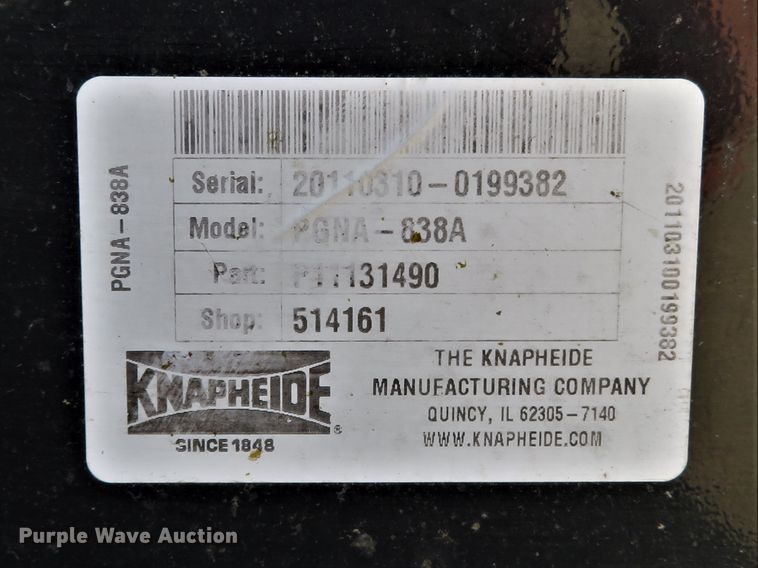 image for item DI3749 Knapheide PGNA-838A flatbed