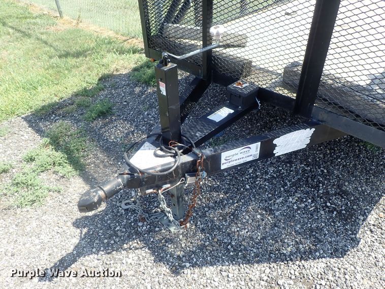 image for item DI4651 2014 102 Ironworks landscape utility trailer